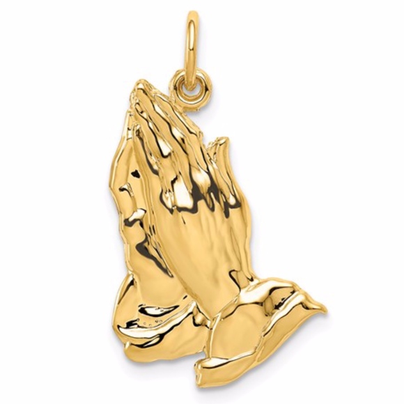 Other - 14k Praying Hands Pendant